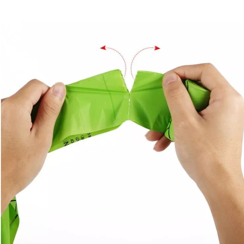 생물 분해 애 완 견 쓰레기 봉투 개 똥 자루 퇴비 가능 옥수수 전분 생물 분해 봉투